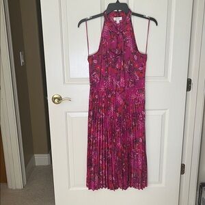 On 34th Vibrant Floral Midi Dress Medium